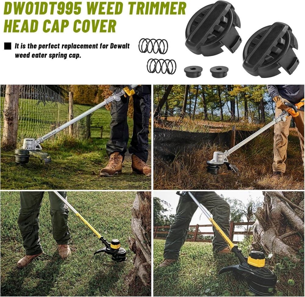 DWO1DT995 Weed Trimmer Head Replacement for Dewalt String Trimmer, 2-Pack: