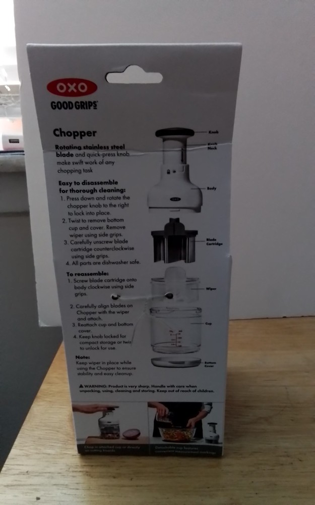 OXO Softworks Food Chopper- White