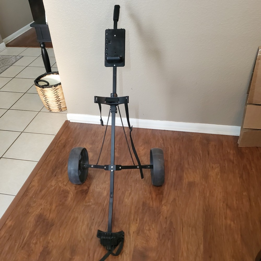Golf Push-Pull Cart, Lightweight, Foldable, Adjustable Handle