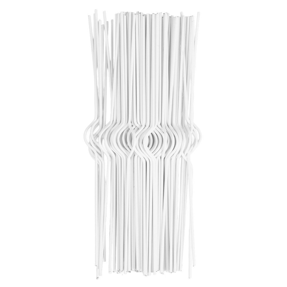 100 Pcs Calendar Iron Pole Wall Hooks Holder Hanging Binder Wire