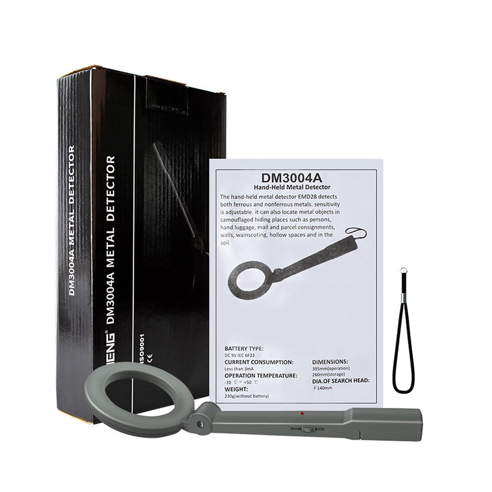 Handheld Metal Detector Airport Security Scanner High Sensitive Testing Tool d