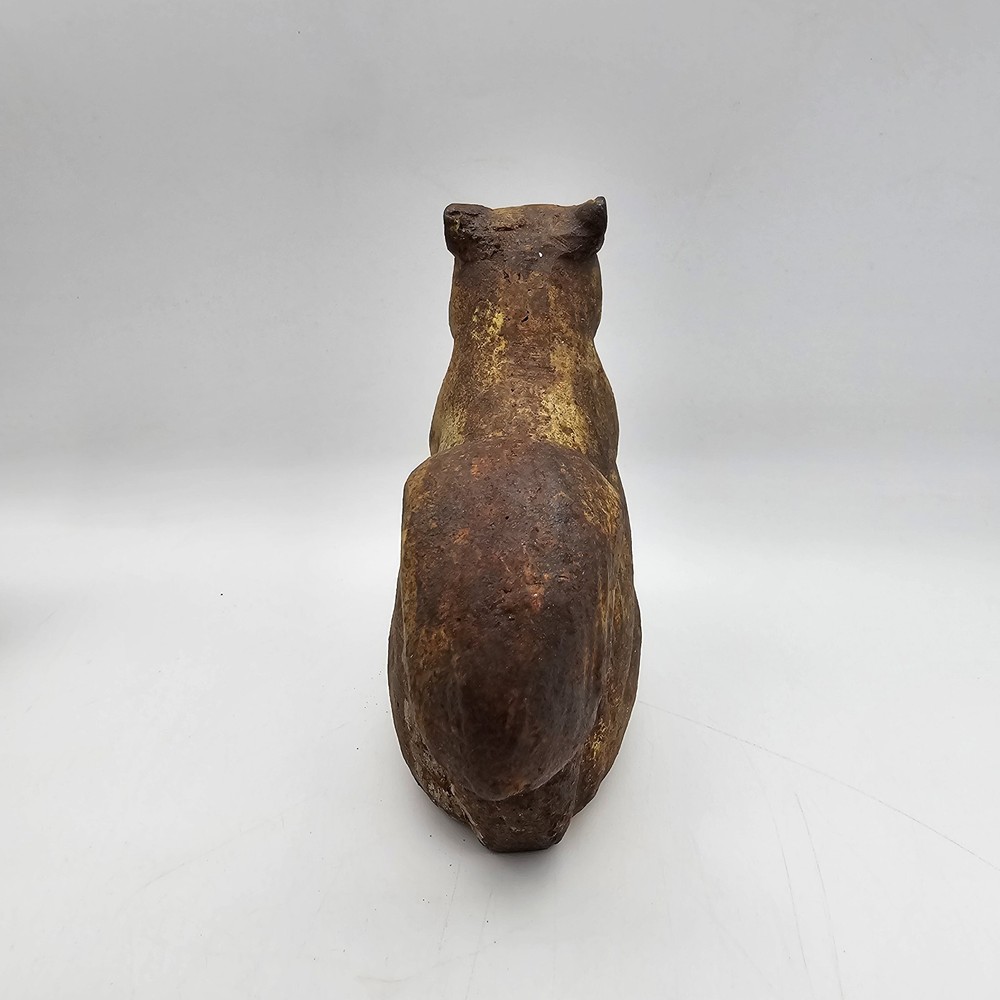 Vintage Cast Iron Squirrel Door Stop Pair