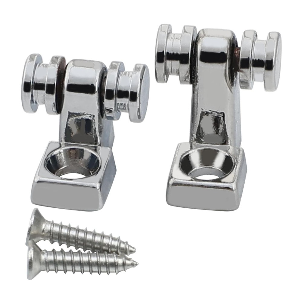 2 PCS Stainless Steel Roller String Retainer for Electric Guitar String Guide...