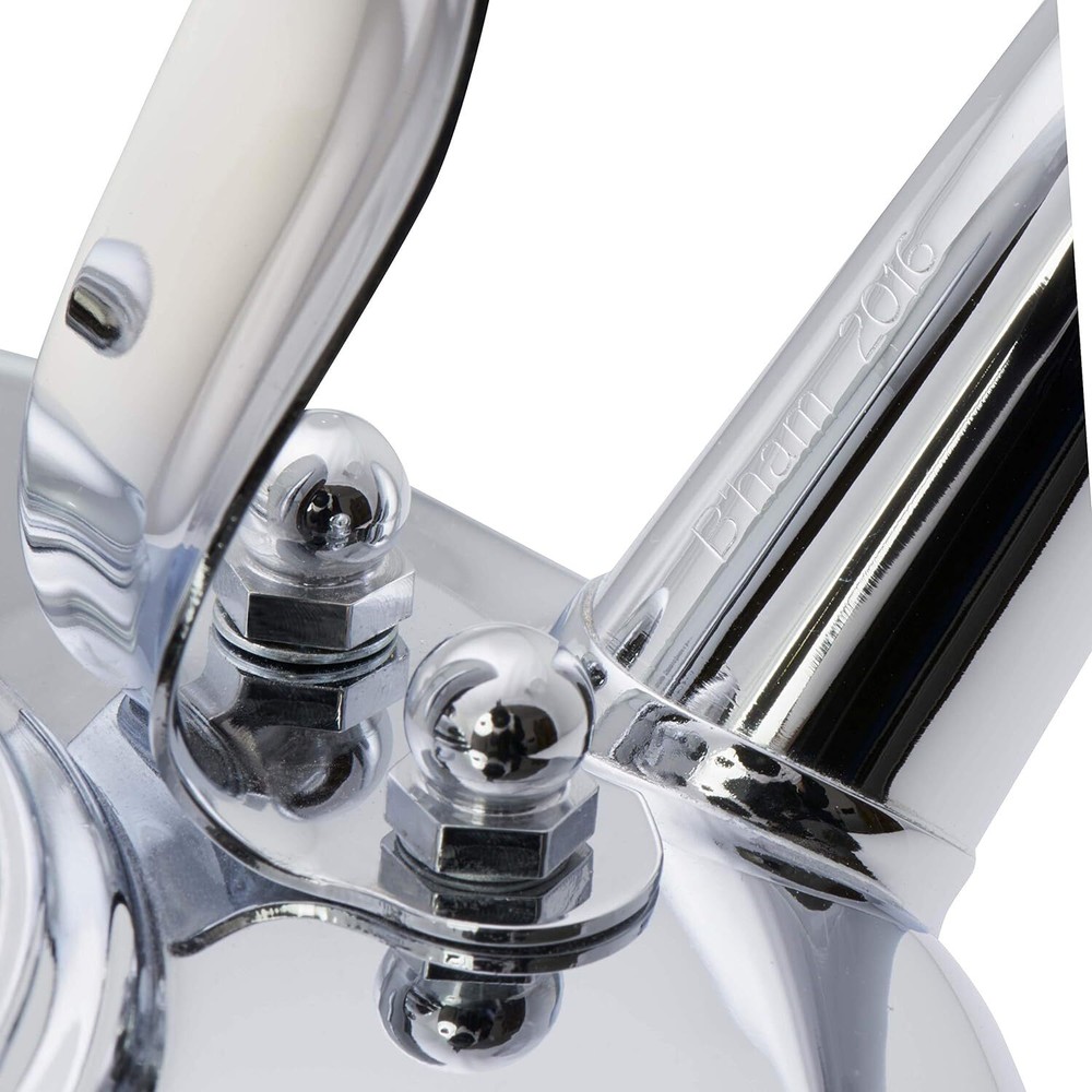 Simplex Kettles Buckingham Solid Plated 1.9 Quart Whistling Tea Kettle