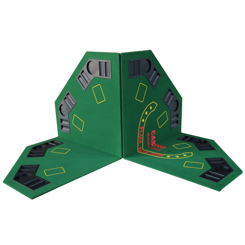 48-inch Folding Poker Table Top Portable
