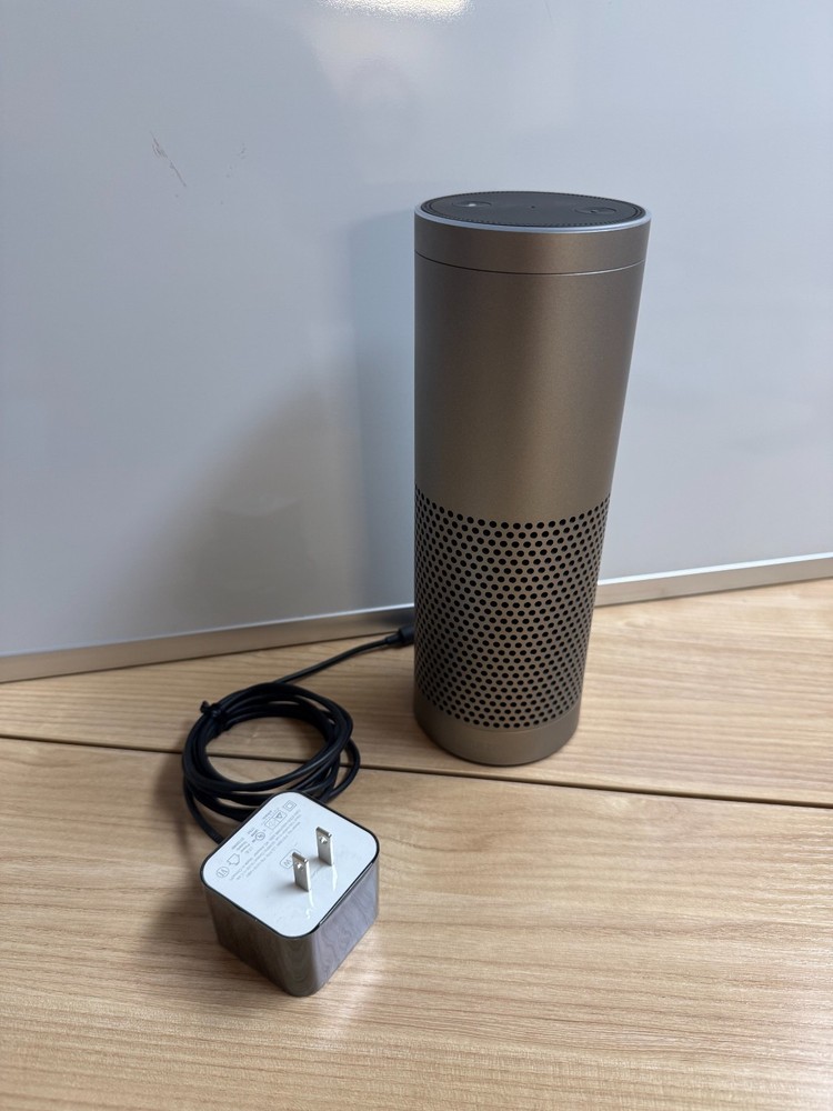 Amazon Echo Plus (1st Gen) Smart Speaker with Alexa – Built-in Hub – Silver