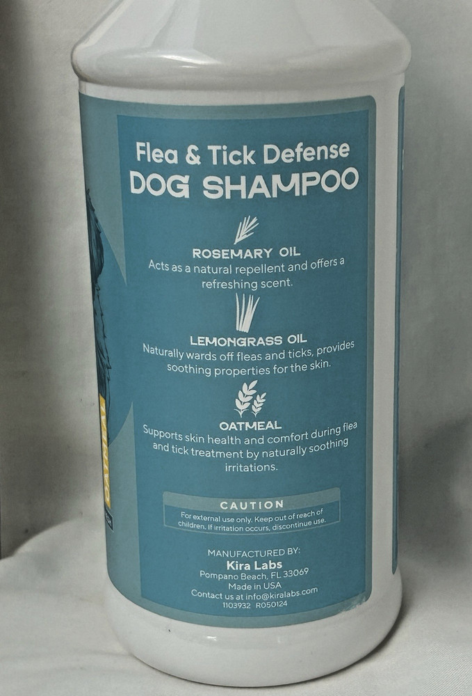 The Mane Authority ~ Dog Shampoo ~ Refreshing Lemongrass Scent