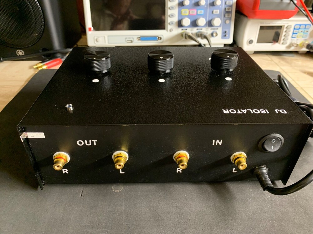 3 BAND STEREO DESKTOP DJ TONE FREQUENCY ISOLATOR
