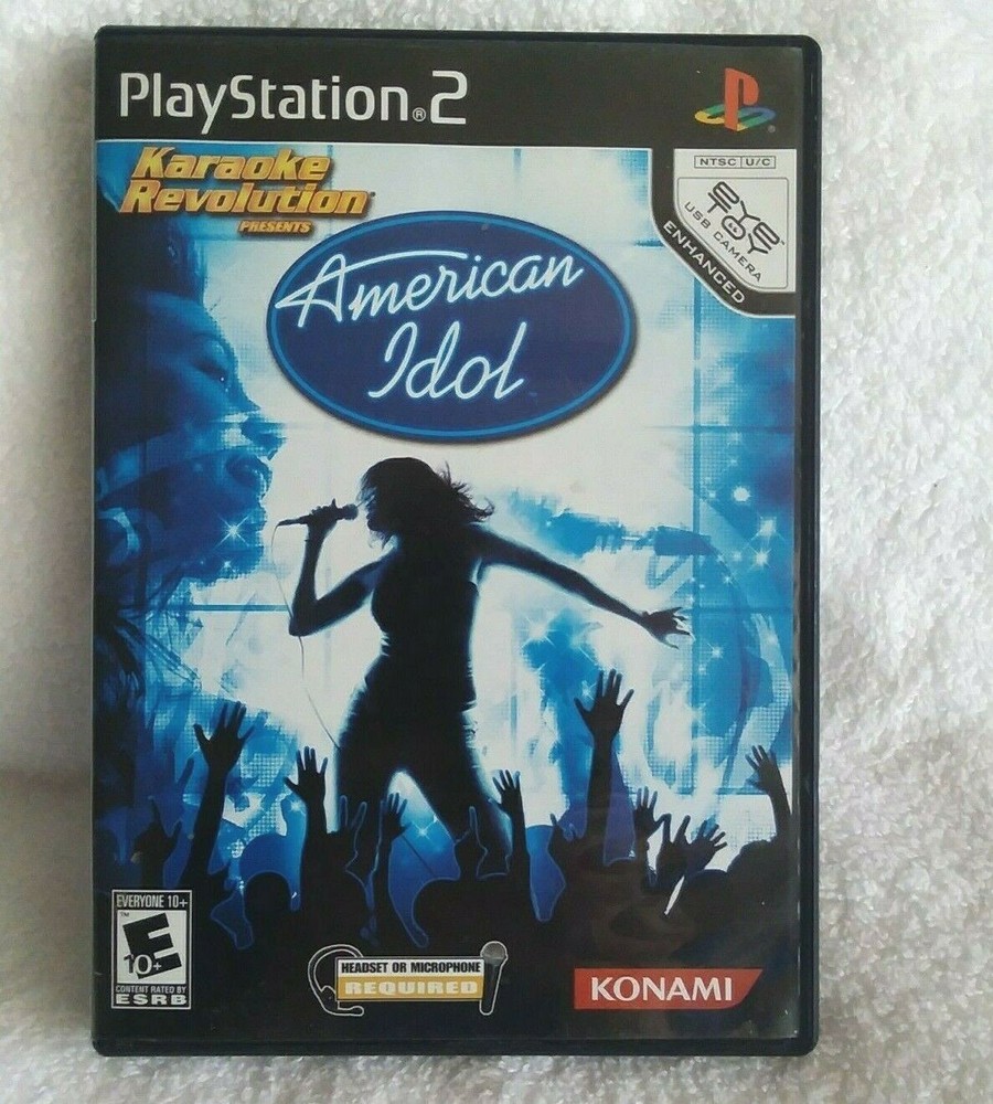 Play Station 2 American Idol Replacement Game Case 2006