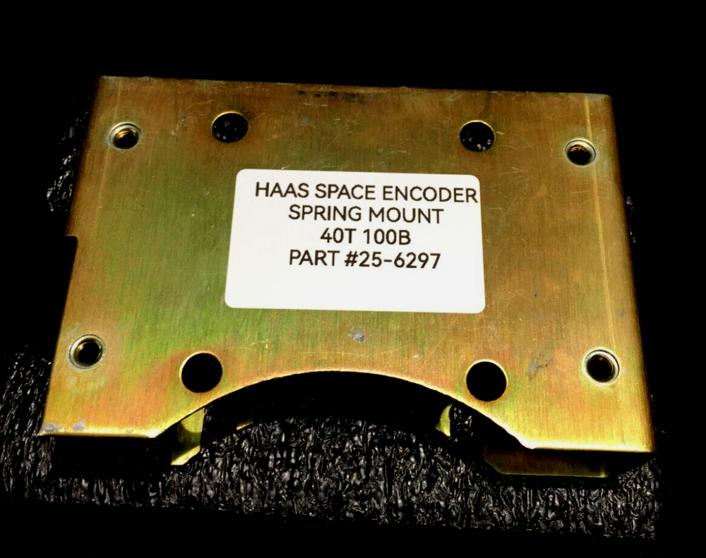 HAAS SPACER ENCODER SPRING MOUNT 40T 100B PART# 25-6297