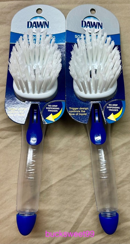 DAWN Soap Dispensing Dish Brush - 2 BRUSHES