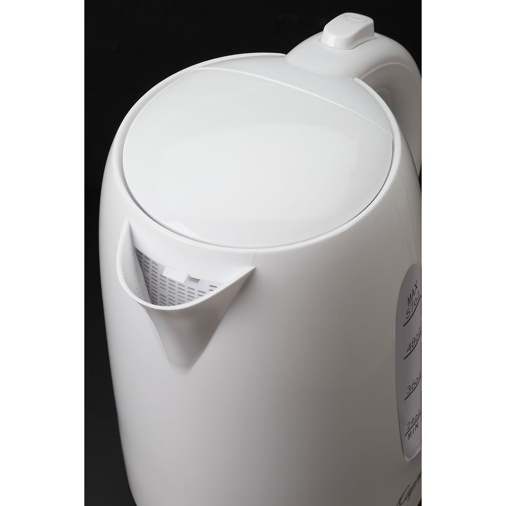 CAPRESSO ELECTRIC WATER KETTLE 1.7L, WHITE *DISTRESSED PKG