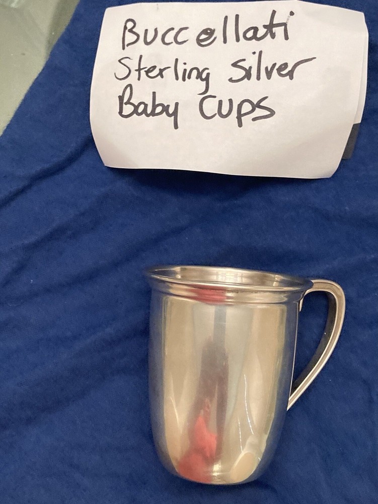 Buccellati Sterling Silver baby Cup