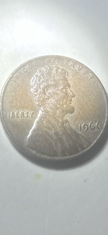 1966   Lincoln Memorial Penny