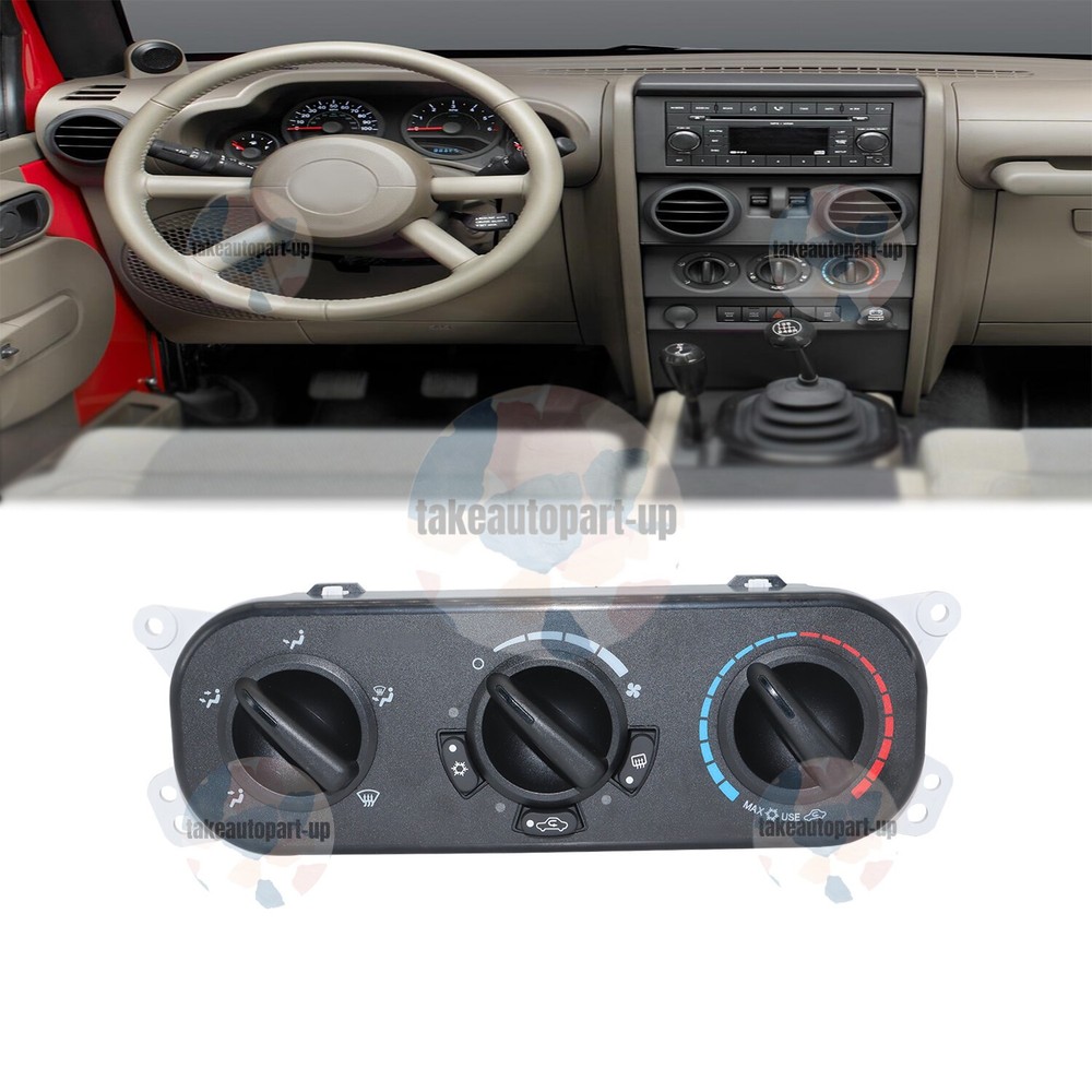 A/C Heater Control Unit Module Panel 55111840AE For 2007-2010 Jeep Wrangler
