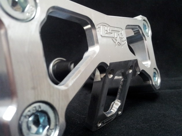 Lonestar LSR Oversized 1 1/8" Steering Stem Handlebar Clamp w/ Kill Switch Mount