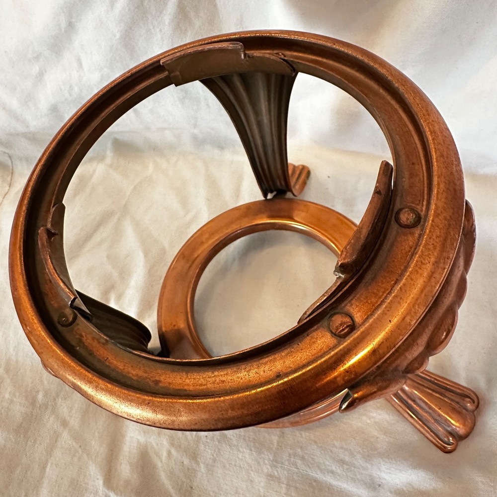 Antique Vintage S.Sternau & Co. Solid Copper Coffee Machine Support Frame 1908