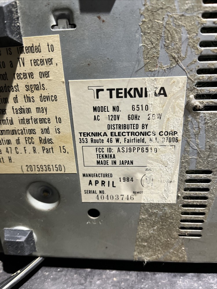 Teknika 6510