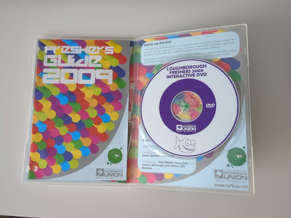 Loughborough University Freshers Guide 2009 Interactive DVD