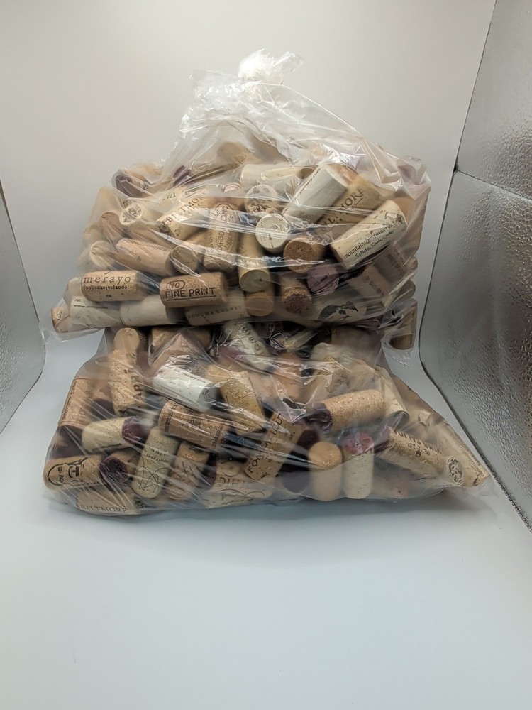 Three Pounds Used Wine Corks