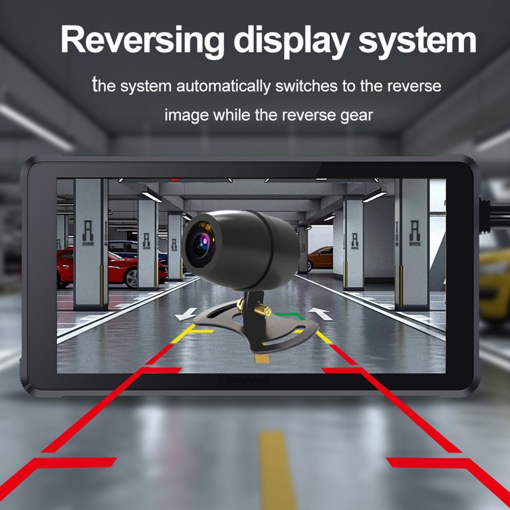 Motorcycle Head Unit 5.5inch Touchscreen Bluetooth V4.0 Wireless CarPlay Android