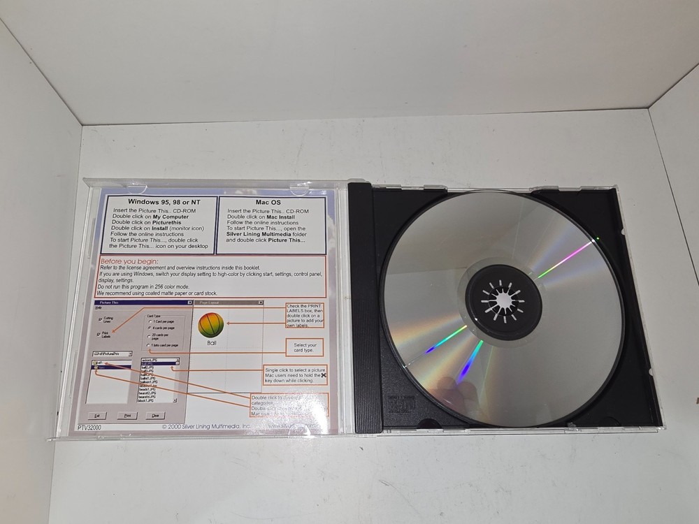 Picture This Version 3.0 Silver Lining Multimedia Windows95,98 or mac