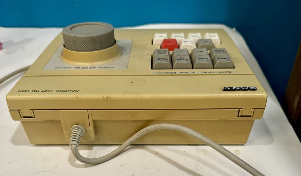 Sony 9650 Video Player Recorder RM-9650 Control Unit Only