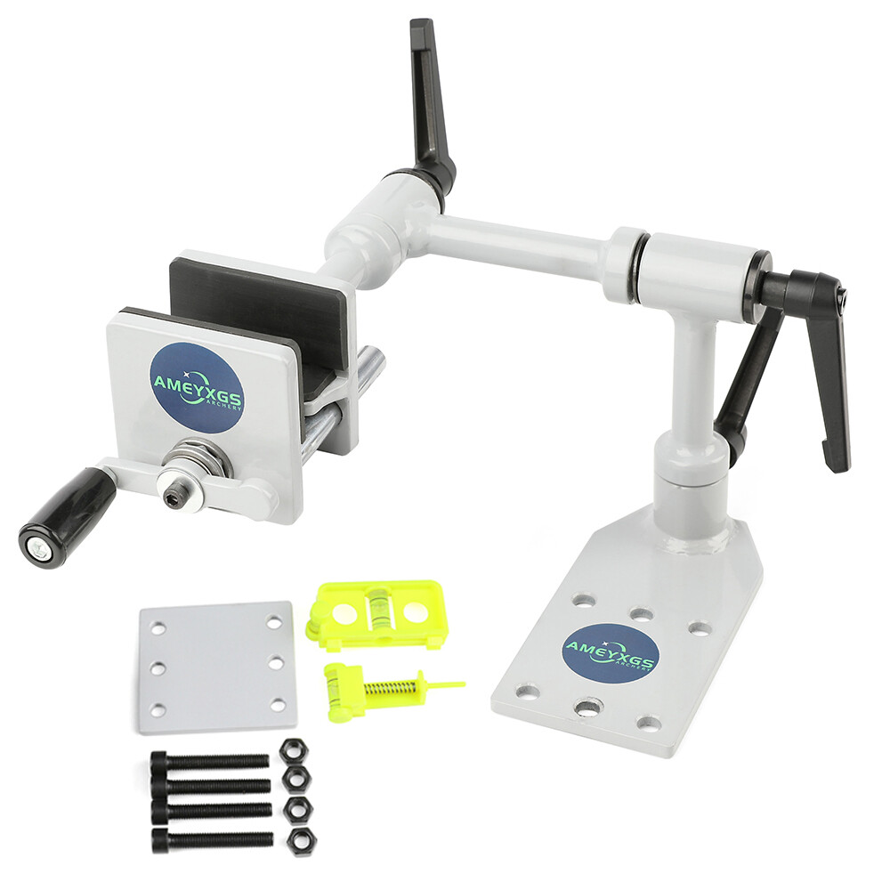 Universal Compound Bow Vise 360° Adjustable Heavy Duty Archery Tool Professional