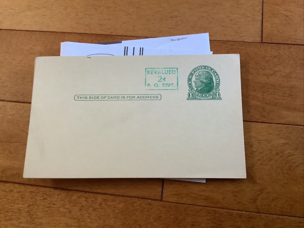 US Scott UX39 mint