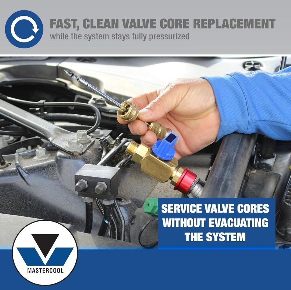 Mastercool 58490 Universal R12 and R134a Master Kit