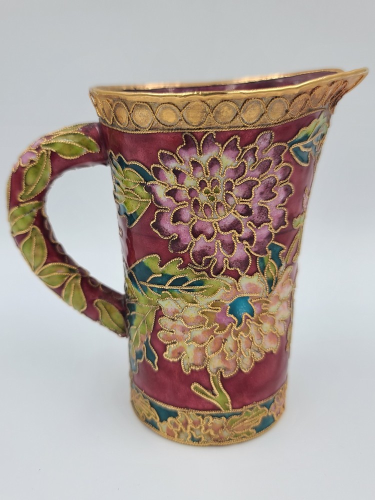 Ruby Jeweled Pitcher Jug Limited Edition