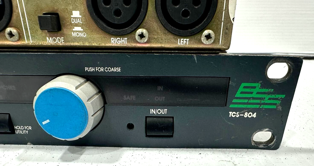 BSS TCS-804 DUAL TIME CORRECTOR DIGITAL DELAY (One)(TRUEHEARTSOUND)