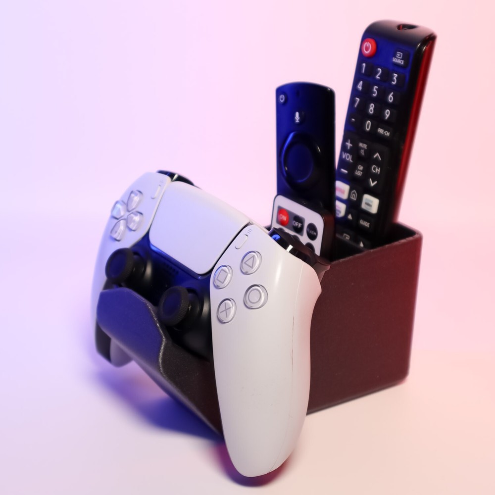 Controller Stand Remote Organizer Compact Storage Small Gaming Accessory