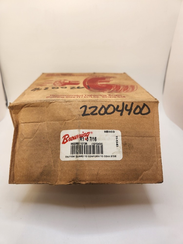 New NOS Browning R1 3 7/16 Split Taper Bushing
