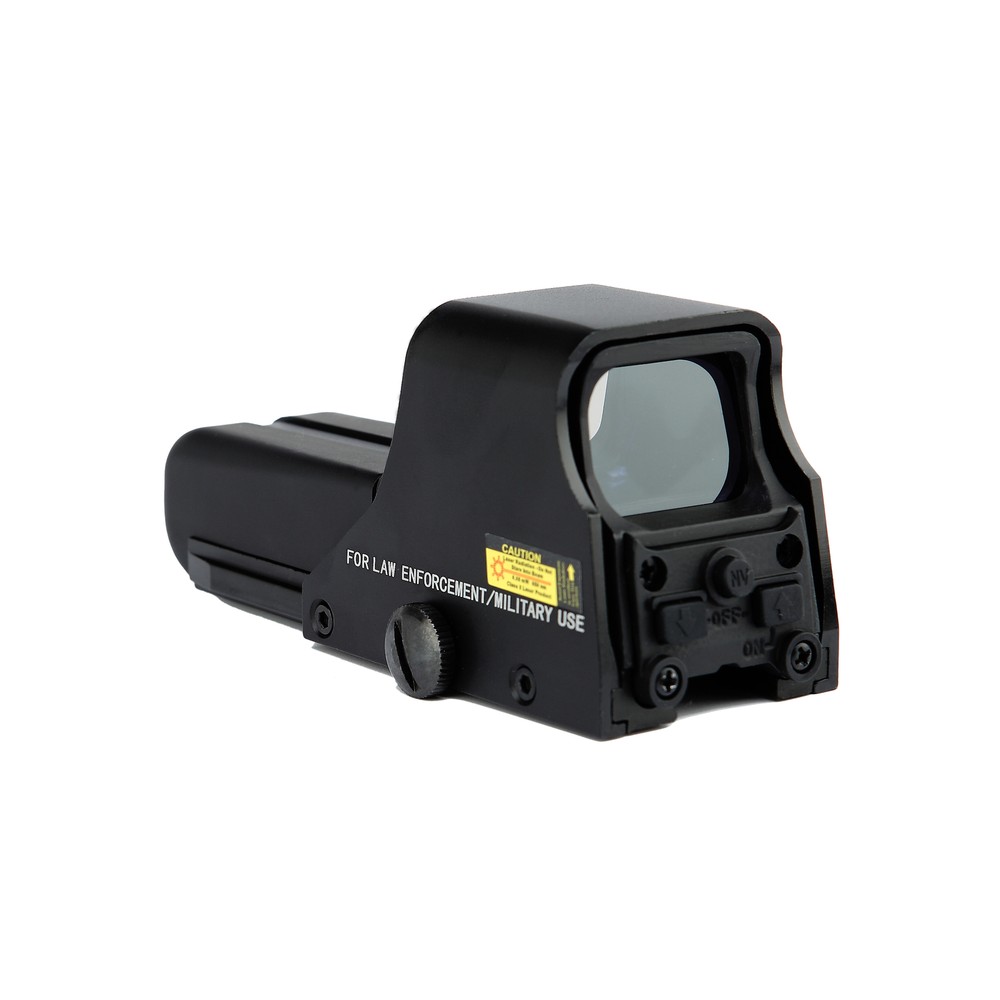 Tactical Holographic Reflex Sight Red Green Dot Light Adjustable AA Battery