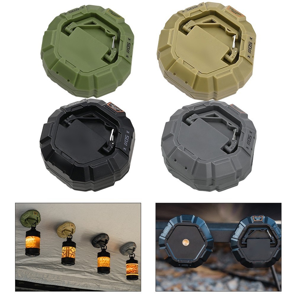 Magnetic Suspension Hooks Camping Hanging Buckle Locking Function Camping Setup