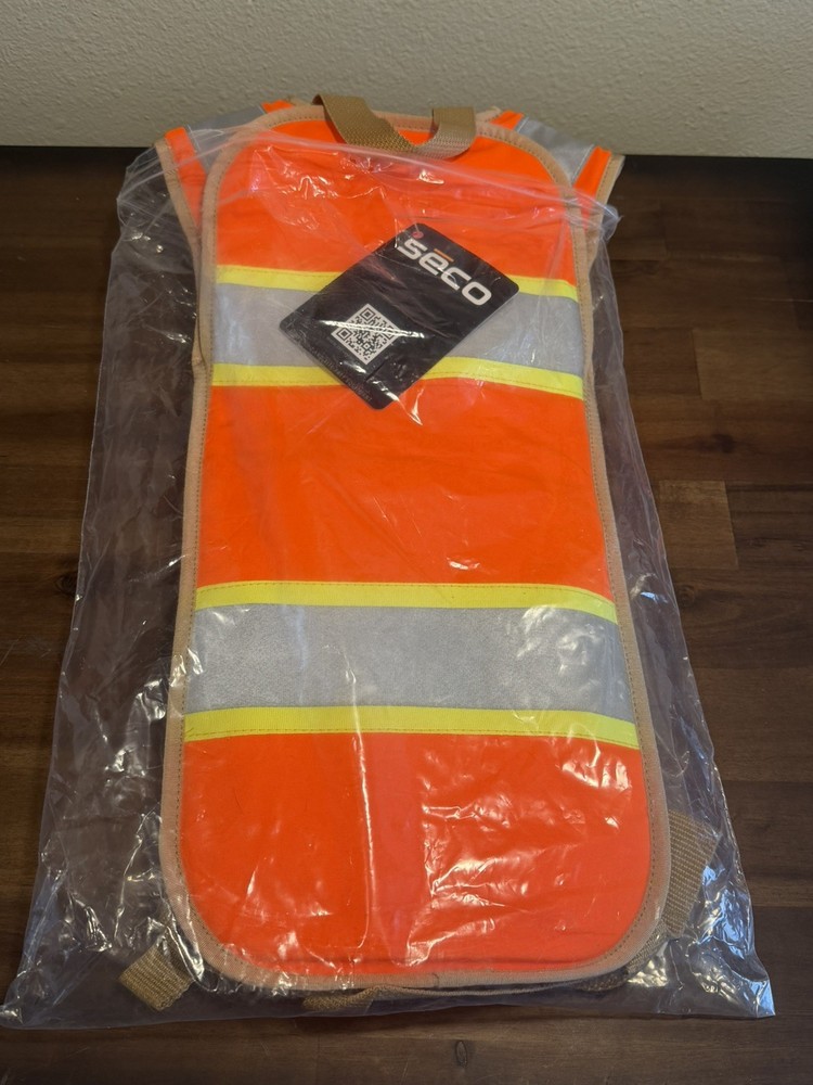 SECO Hydration Pack, Orange, 8125-60-FOR, New with Tags