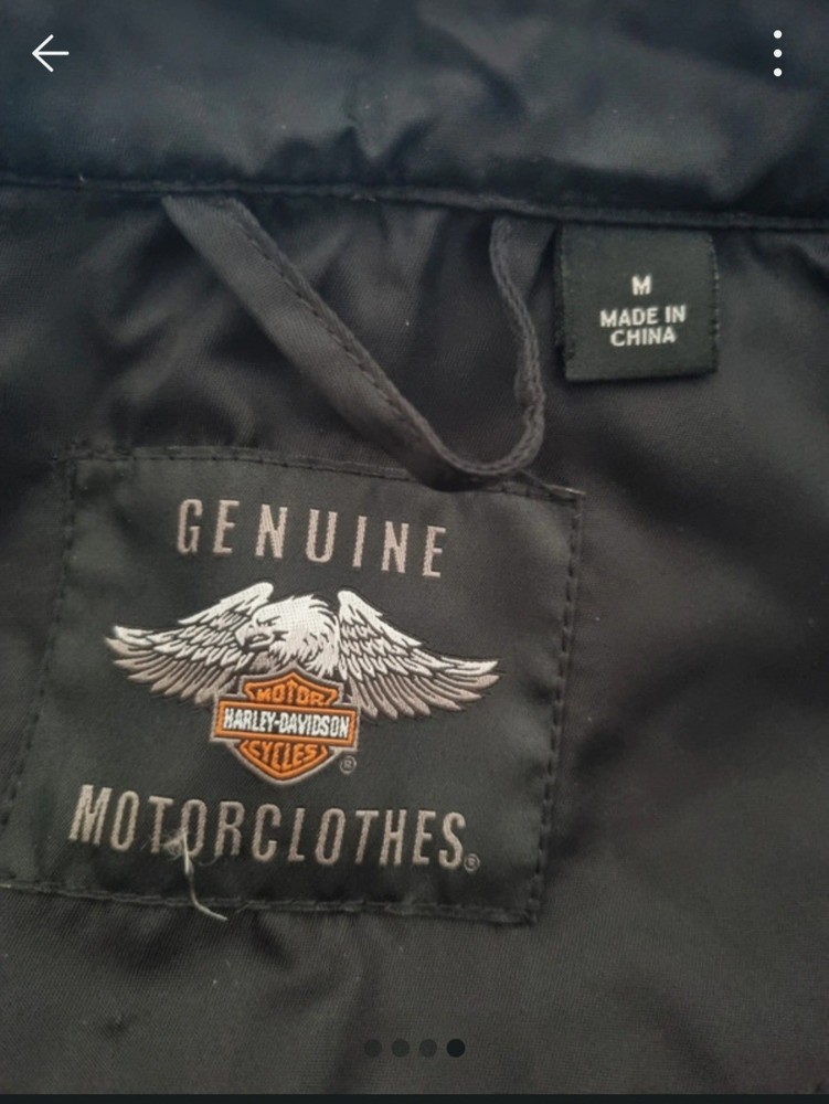 Harley-Davidson Men's Jacket Nylon/Polyester, Size M
