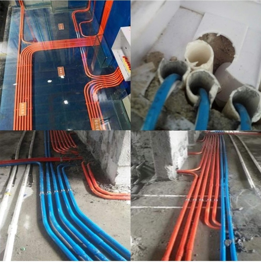 Fish Tape Wire Puller Through Wall Wire Threader Fish 49FT(15M)