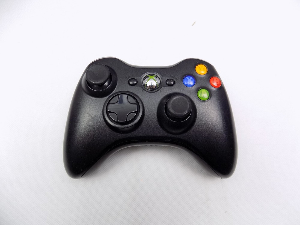 Microsoft Xbox 360 Elite Black 120GB HDMI Console + Wireless Genuine Controller