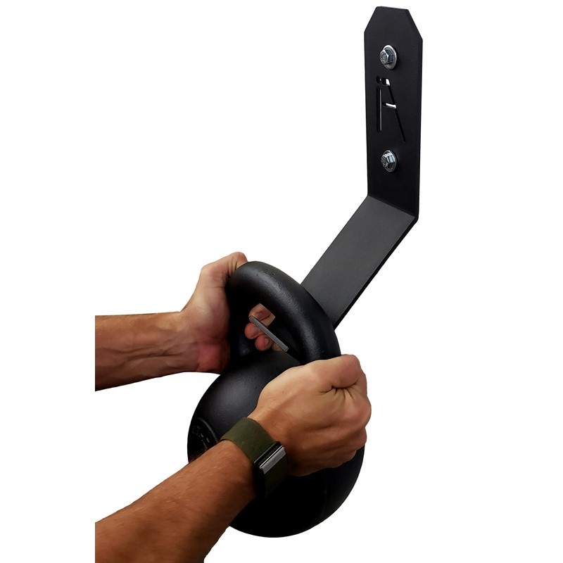 Kettlebell Wall Hook Heavy Duty Gym Storage Organizer Easy Install Multi-Purpose
