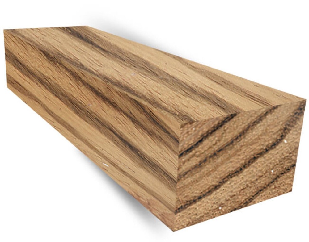 Zebrawood Knife Blank