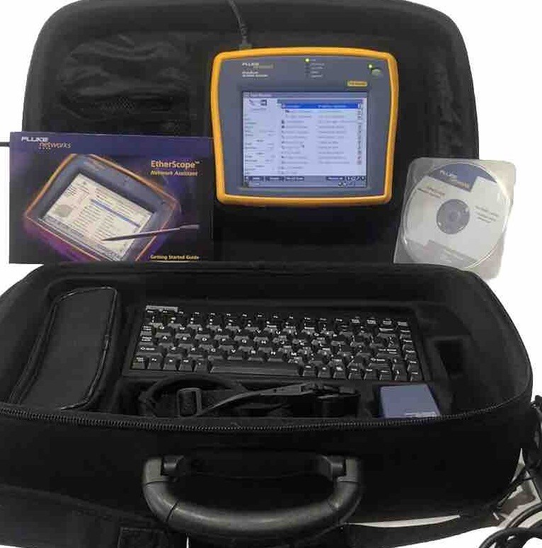 Fluke Networks EtherScope Series I Network Assistant w/ LAN WLAN & ITO Opts