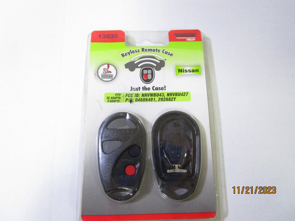Keyless Entry Transmitter Cover-Remote Case Dorman 13635