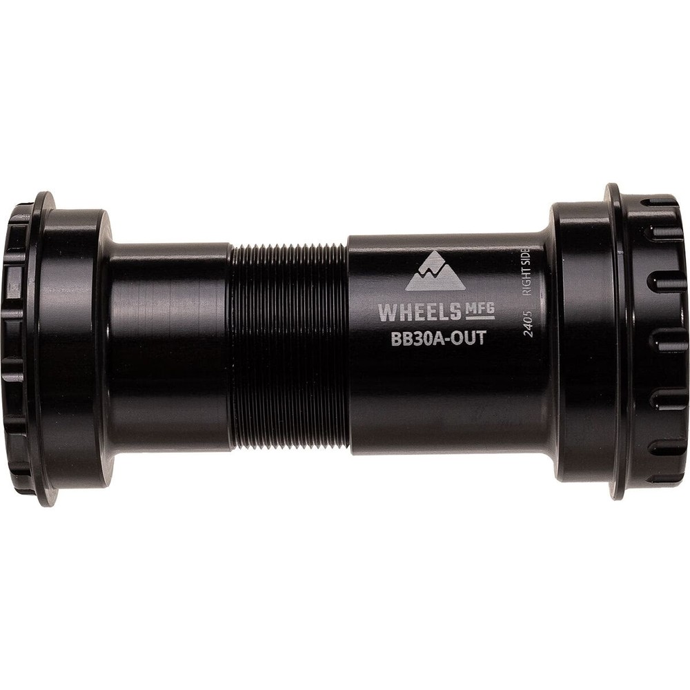 Wheels Mfg BB30A Thread Together Bottom Bracket - Angular Contact Black, 24mm, S