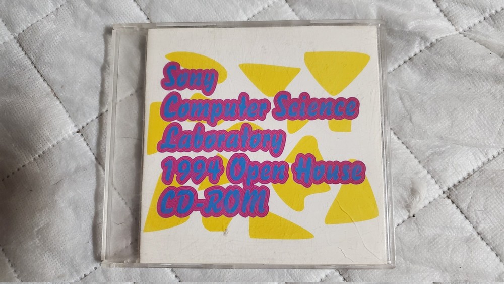 Rare early Sony Internet cd