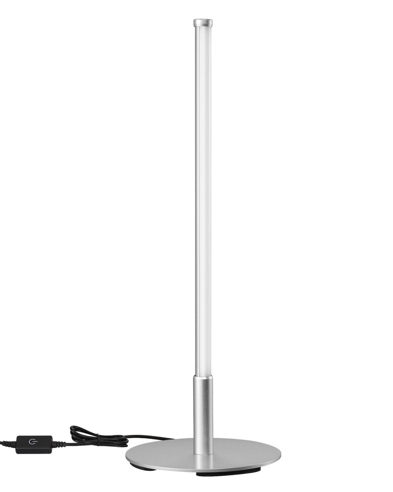 Upgraded LED Table Lamp, Stepless Dimmable Bedside Lamp with 3 Color Temperature