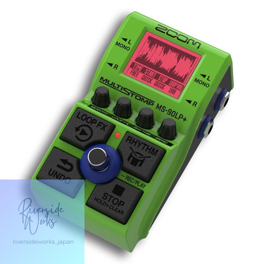 ZOOM MS-90LP+ MultiStomp Effects Box Looper Pedal