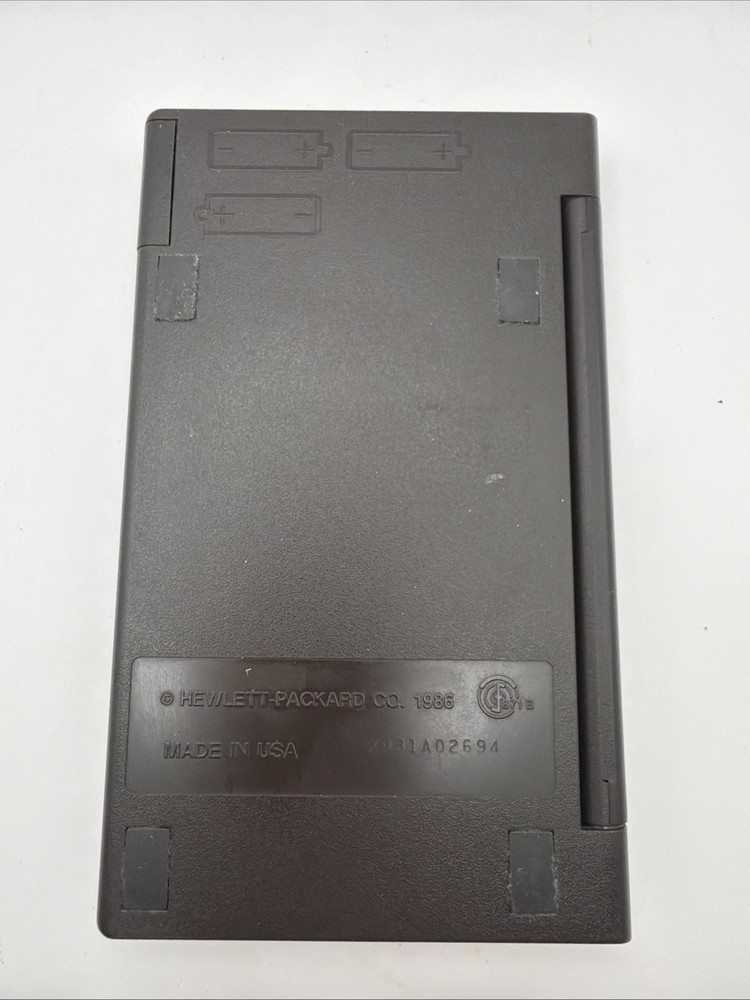 HP-28S Hewlett-Packard Advanced Scientific Calculator Tested Works