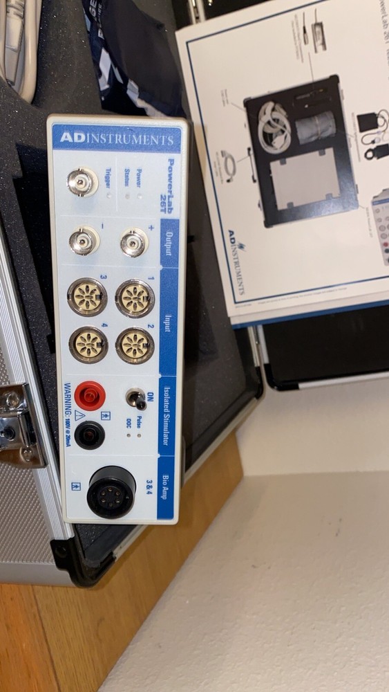 ADInstruments PowerLab 26T ML856 Data Acquisition Unit Teaching Series ~